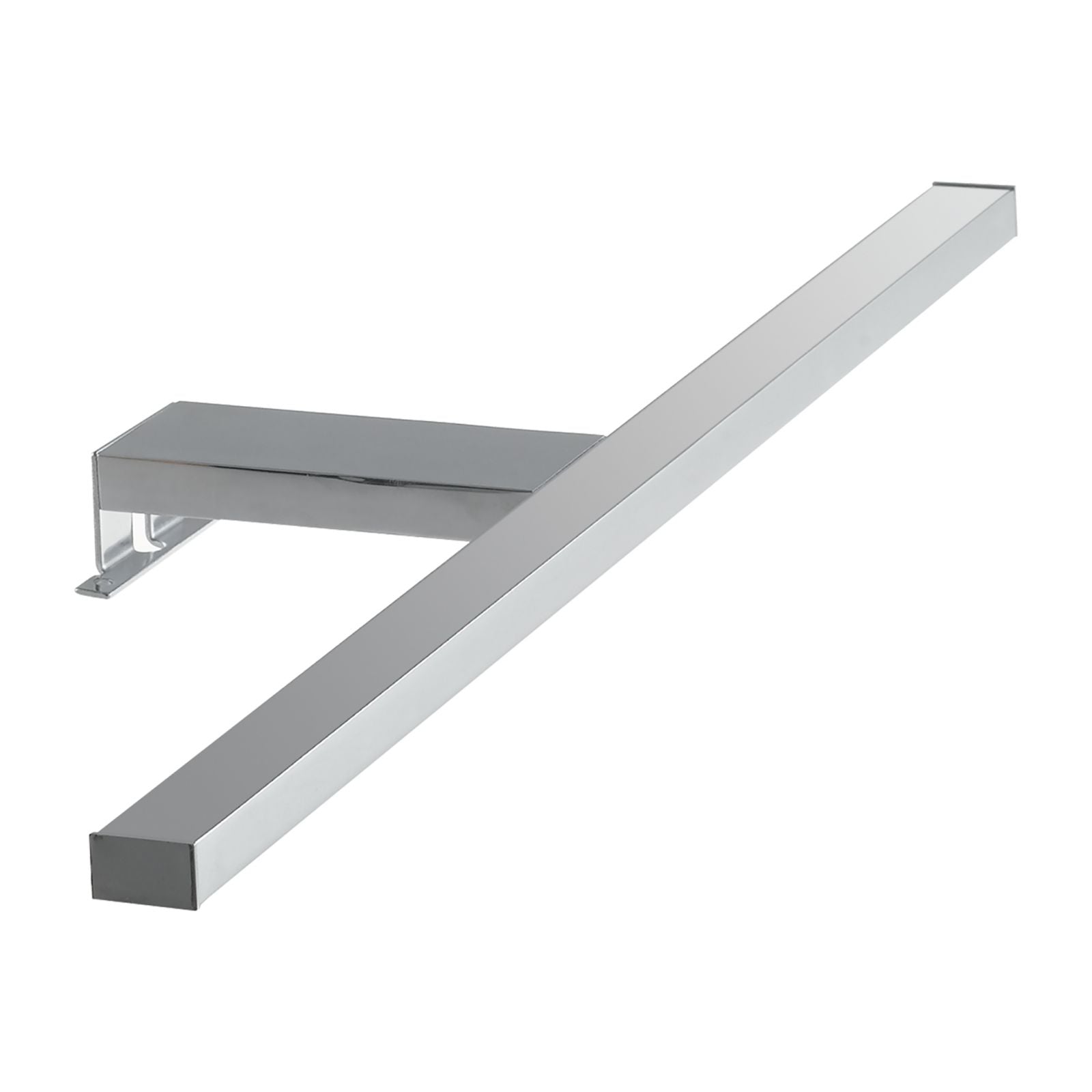 Applique da specchio con struttura in termoplastica led integrato e diffusore in acrilico con fissaggio su cornice o su specchio 8W 575lm 4000°k collezione RIVA Applique da specchio con struttura in termoplastica led integrato e diffusore in acrilico con fissaggio su cornice o su specchio 8W 575lm 4000°k collezione RIVA